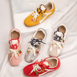 Dijes de Acero Inoxidable para Zapatos, Diseño de Flor y Palmera, Accesorios de Joyería DIY, Colgantes de Moda Unisex, Origen Yiwu - Product Image 1