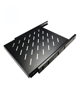 Accesorios para Rack de Servidor de 19 Pulgadas, Acero SPCC Negro RAL9004, Estante Deslizante Montable en Gabinete, en Stock - Product Image 6