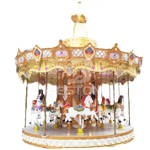 Bom Preço Instalações do Parque de Diversões 12-68 Assentos Merry Go Round Playground Equipamento