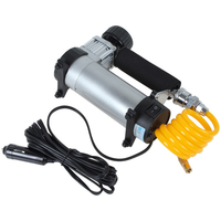 12V Heavy Duty Metal Double Cylinder Fast Inflate CE Certified Car Tire Inflator Air Compressor with Pointer Pressure Gauge