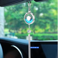 Parfum de voiture avec logo Parfum de voiture de luxe Suspension Rafraîchisseur de parfum Diffuseur de suspension de voiture