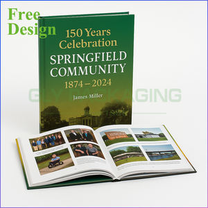 Vente en gros Impression de livres romans à couverture rigide avec estampage et bords pulvérisés pour l'édition Premium - Product Image 4