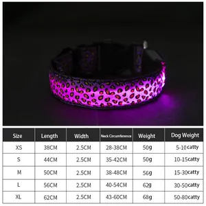 Su geçirmez Light Up yanıp sönen aydınlık parlayan Luz özel Pet LED köpek yaka USB şarj edilebilir Para Perro Mascotas