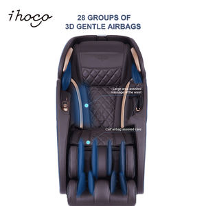 Ihoco E910 28 ensembles d'airbag enveloppant, couvrant les épaules, les mains, les <span class=keywords><strong>genoux</strong></span>, les jambes, les <span class=keywords><strong>pieds</strong></span>, la chaise de massage pour le bureau à domicile - Product Image 4