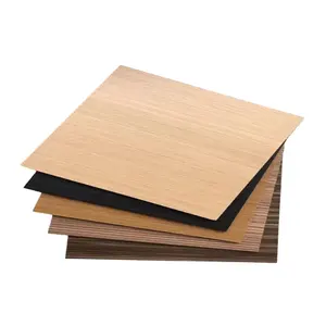 Hysen manufacture hot sale 12mm teak veneer core fancy furniture Face veneer sanded smoothy veneer core plywood