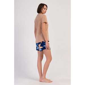 Blouson Bomber en Corduroy Réversible à Col Rond et Manches Courtes pour Femme, en Peau de Mouton, avec Logo Personnalisé et Design Matelassé pour l'Automne - Product Image 2