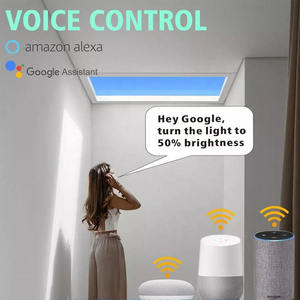 BBIER NUOVO Pannello LED Moderno <span class=keywords><strong>per</strong></span> Illuminazione Interna Effetto Cielo Blu, Luce <span class=keywords><strong>per</strong></span> <span class=keywords><strong>Tetto</strong></span> e Lucernario - Product Image 3