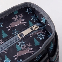 Tas Tote Multi Kantong Ukuran Sedang Bahan Komposit Lembut dengan Lapisan TC untuk Penggunaan Sehari-hari Santai, OEM ODM