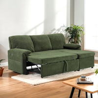 Huichen Home Custom L-Form Faltbare Ecke Klapp ausziehbares Schlafs ofa für Wohnzimmer Couch Bett Sofa kommen mit Lagerung