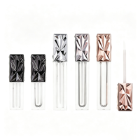 Contenant carré pour gloss à lèvres Jinze 5,5 ml, emballage vide pour gloss à lèvres liquide avec pinceau