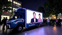 Affichage numérique extérieur MDS, publicité mobile 3D, écran LED, camion publicitaire, mur vidéo, panneau d'affichage, panneau publicitaire
