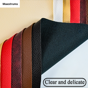 Tessuto in Pelle PVC Impermeabile ed Ecologico con Grana Goffrata Anti-Piega <span class=keywords><strong>per</strong></span> Divani, Rivestimenti Esterni e Borse - Product Image 4