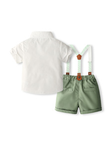 I nuovi bambini indossano pantaloncini t-shirt vestiti <span class=keywords><strong>per</strong></span> bambini vestiti estivi 0-12 mesi vestiti bambino - Product Image 3
