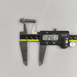 Perno de cubo de rueda de acero al carbono de 12 ángulos M7 * 24 M6 M7 M8 12 superficie de brida de ángulo perno niquelado perno de rueda de 12 puntos - Product Image 4