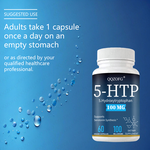 Capsule 5-HTP à bas prix pour soutenir la synthèse de la sérotonine, favoriser une humeur équilibrée, une pensée positive et un sommeil sain pour les hommes et les femmes - Product Image 3