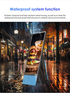 INGSCREEN OEM Digital Poster Display Battery-Powered Outdoor LCD Digital Signage <strong>Player</strong> SDK Removable Advertising <strong>Player</strong> - Product Image 4