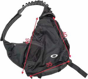 Nouveau Style Vintage <span class=keywords><strong>sport</strong></span> décontracté grande capacité <span class=keywords><strong>sac</strong></span> à bandoulière hommes femmes drôle Pack poitrine <span class=keywords><strong>sac</strong></span> pour cyclisme mode à la mode en Nylon - Product Image 2