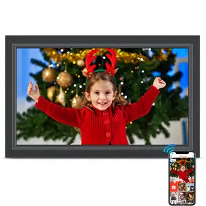 Cadre photo numérique 15.6 pouces Full DH Frameo APP Cadre photo numérique WIFI