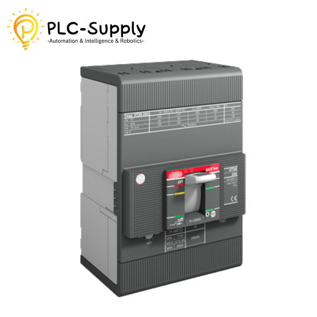 1SDA068058R1 200A 3-Pole Thermal Magnetic Circuit Breaker for Power Distribution