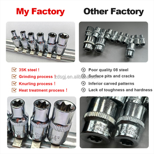 Bộ dụng cụ sửa chữa ô tô CRV 3/8, MOQ 1 bộ, gồm hộp dụng cụ cầm tay, bộ cờ lê, bộ tua vít với ratchet, 24 món - Product Image 2