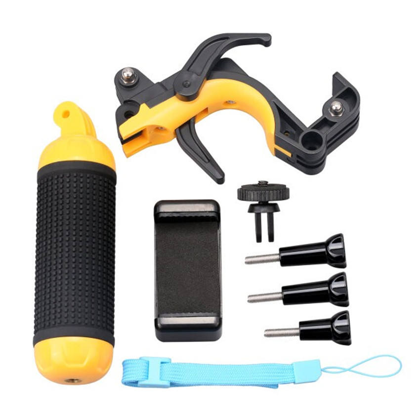 Hongdak Floating Hand Grip Handle Mount Float Accessories for Go Pro GoPro Hero 10 9 8 7 6 5 SJCAM SJ4000 Action Camera Phone