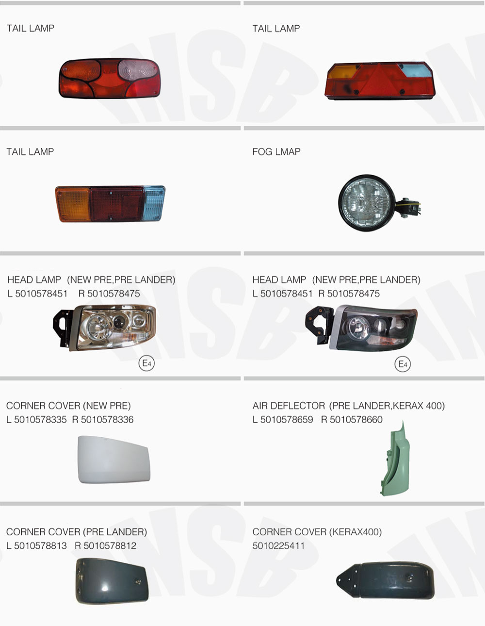 RENAULT ★LAMP★ Headlamp LHD for Renault Trucks - Reliable Lighting Solutions