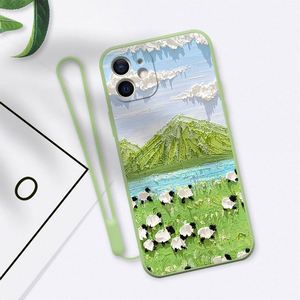 ภาพวาดสีน้ํามันดอกไม้สําหรับIphone X 7 8 10 11 12 13 14 15 Max Pro Plusป้องกันการล่มสลายSjk183 Laudtec - Product Image 6