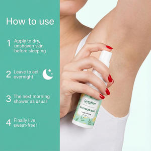 Desodorante Corporal Natural en Aerosol con <span class=keywords><strong>Aloe</strong></span> <span class=keywords><strong>Vera</strong></span> y Hamamelis - Elimina el Olor Corporal y Axilar Diariamente, Mantiene la Piel Fresca con Lavanda - Product Image 3