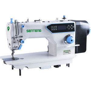 Machine à coudre industrielle 9400-D4 informatisée à grande vitesse pour vêtements, point noué, manuelle, en fer, avec moteur automatique - Product Image 1