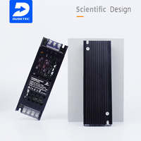 LED aydınlatma için özel 60W-300W DC 12V/24V sabit voltaj 175-264V LED güç kaynağı trafo sürücüsü