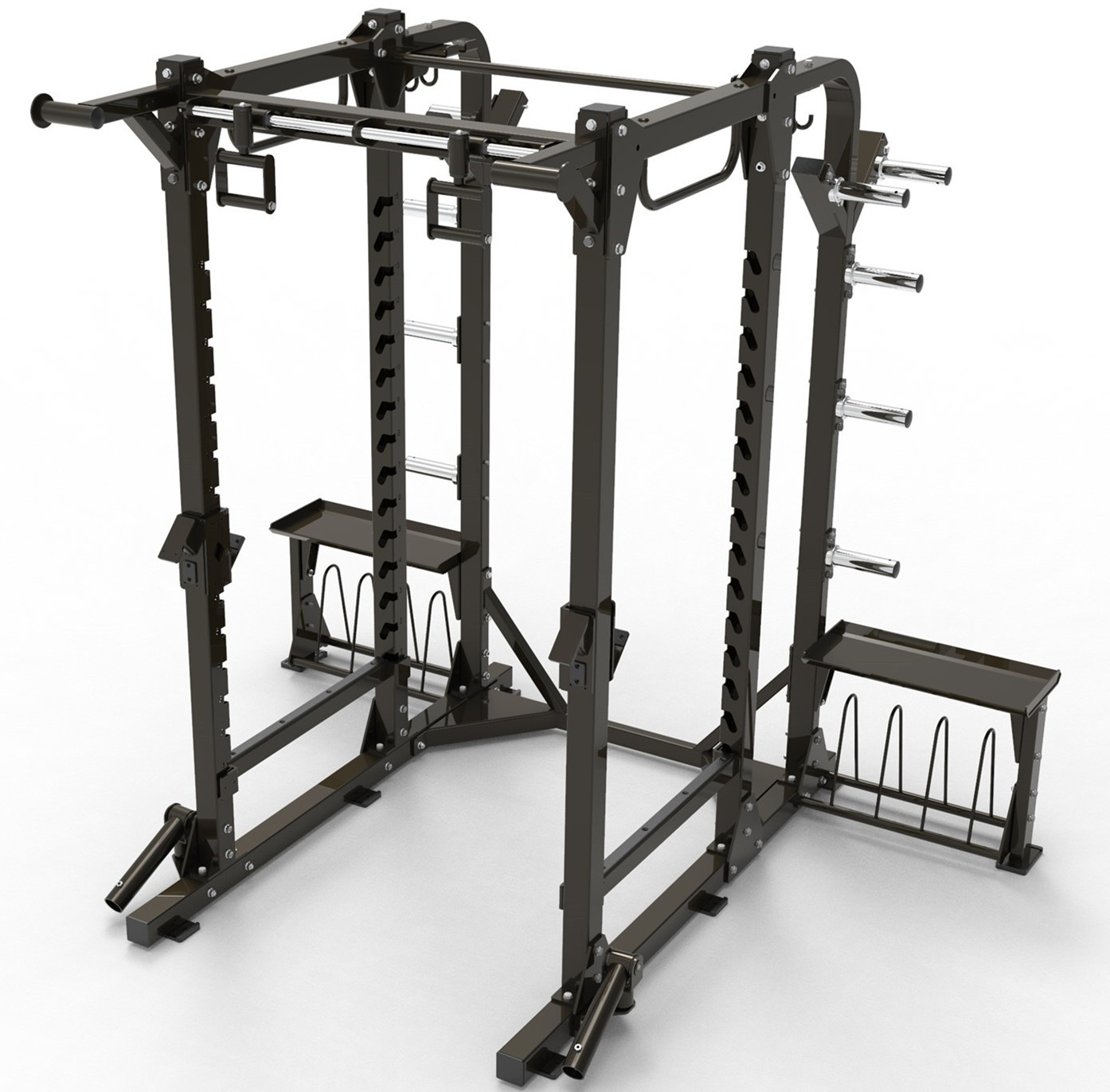 Коммерческое оборудование для тренажерного зала, гимнастический инвентарь с ударной силой, половинная стойка для тренажерного зала