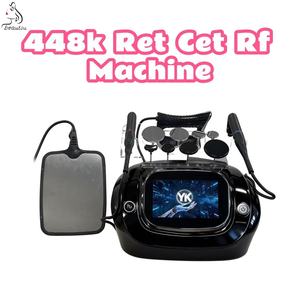 Appareil de raffermissement cutané du cou Master 448k, machine de physiothérapie Indiba Master 448k Fever pour le visage - Product Image 1