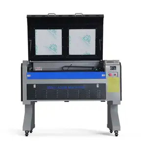 CO2 laser engraving machine 9060 6090 690 960 100W laser cutting machine 60*90cm USB port , best price laser engraver cutter