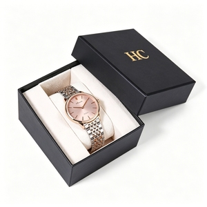 Custom Logo Luxury Watch <b>Box</b> Lid and Base Rigid Paper Packaging <b>Box</b> Professional Watch Gift <b>Box</b> OEM ODM Manufacturer - Product Image 4