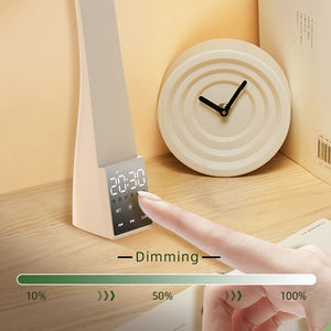 Led Desk Lamp With Bluetooth Alarm <b>Clock</b> Temperature Stepless Dimming USB Charging <b>Night</b> <b>Light</b> Eye-Protection Reading Lamps - Product Image 5