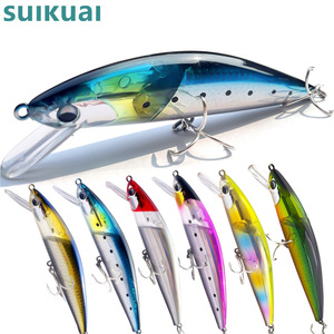 Leurre Artificiel Flottant 38g Crazy Scales Minnow pour Pêche en Mer et en Eau Douce - Accessoires de Pêche - Product Image 1