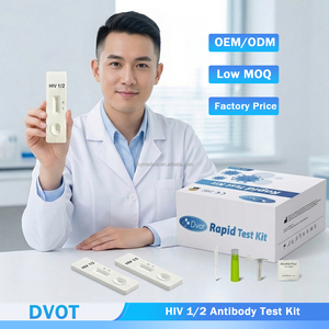 Prueba Rápida de Anticuerpos contra el VIH 1/2 para Detección Rápida del VIH, Alta Precisión, Fácil de Usar, Certificación ISO, Apta para Clínicas - Product Image 1
