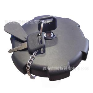 Bouchon de réservoir de carburant pour camion Renault Mercedes Benz Volvo, plastique noir antivol 830864549 - Product Image 2