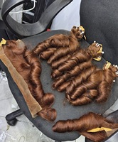 Paquetes de Cabello Rizado Natural Indio, Paquetes de Cabello Rizado Natural Birmano, Paquete de Cabello Rizado Natural, Cabello Humano Sin Procesar, Paquete de Cabello Virgen Natural