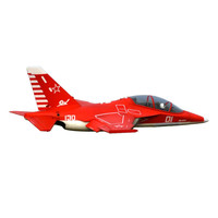 Passe-temps Jouets Électriques Avion FMS Ventilateur Canalisé Yak-130 V2 Rouge Super Scale RC Avion 70mm EDF Jet 6S PNP (pas de Chargeur de Batterie Radio)