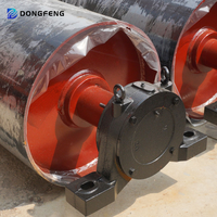 Poulie industrielle en acier pour tambour, cylindre à fonctionnement fluide, matériaux de construction personnalisables