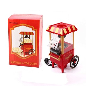 Máquina de Palomitas de Maíz Eléctrica Mini de 1200W 220V, Estilo Vintage, para Hacer Palomitas en Casa, Regalo Navideño, Juguete para Fiestas, Máquina de Palomitas para Niños - Product Image 2