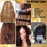 Sérum capillaire hydratant SANQI Bond Plex Keratin Silk Infusion pour restaurer la douceur et la brillance, aide les cheveux secs et abîmés, sans sulfate