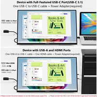 Nouvel écran tactile portable 27 pouces 2K QHD 100Hz, 10 points de contact, IPS, 2560x1440, USB-C pour VGA, haut-parleur, pour le jeu, 3 ans de garantie