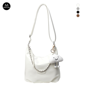 Bolso Tote de PU Suave Directo de Fábrica con Colgante, <span class=keywords><strong>Bolsos</strong></span> de Hombro Cruzados para <span class=keywords><strong>Mujer</strong></span> - Product Image 4