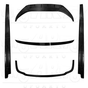 Kits de carrosserie en gros d'usine Kit de carrosserie en plastique noir brillant amélioré pour Volkswagen VW <span class=keywords><strong>Caddy</strong></span> 2021 +. - Product Image 2