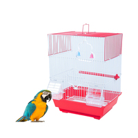 Vente en gros usine : Cages à oiseaux en métal, volières pour perruches, cages durables en fil de fer pour perroquets et canaris, cages à oiseaux à vendre