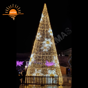 Tốt Nhất Kỳ Nghỉ Ánh Sáng Hiển Thị Nhân Tạo Cây Giáng Sinh Lớn Thương Mại Bên Ngoài Lập Trình Thông Minh Rgbw Ánh Sáng Xmas <span class=keywords><strong>Tree</strong></span> - Product Image 6