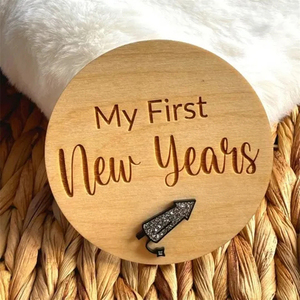 Parfait nouveau-né cadeau et souvenir bébé <span class=keywords><strong>anniversaire</strong></span> accessoires <span class=keywords><strong>de</strong></span> photographie en bois cartes <span class=keywords><strong>de</strong></span> jalon en bois - Product Image 1