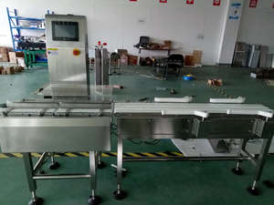 Chính xác 0.1 gam kỹ thuật số thực phẩm tươi sống checkweigher với LCD hiển thị tùy chỉnh công nghiệp băng tải vành đai quy mô OEM & ODM hỗ trợ - Product Image 2